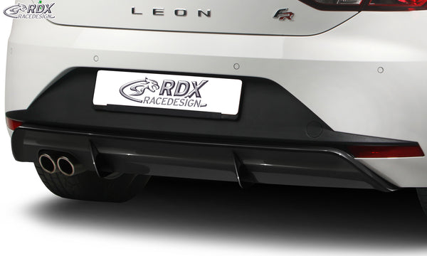 Extensión de paragolpes trasero (difusor) para SEAT Leon 5F FR / Leon 5F SC FR - RDX