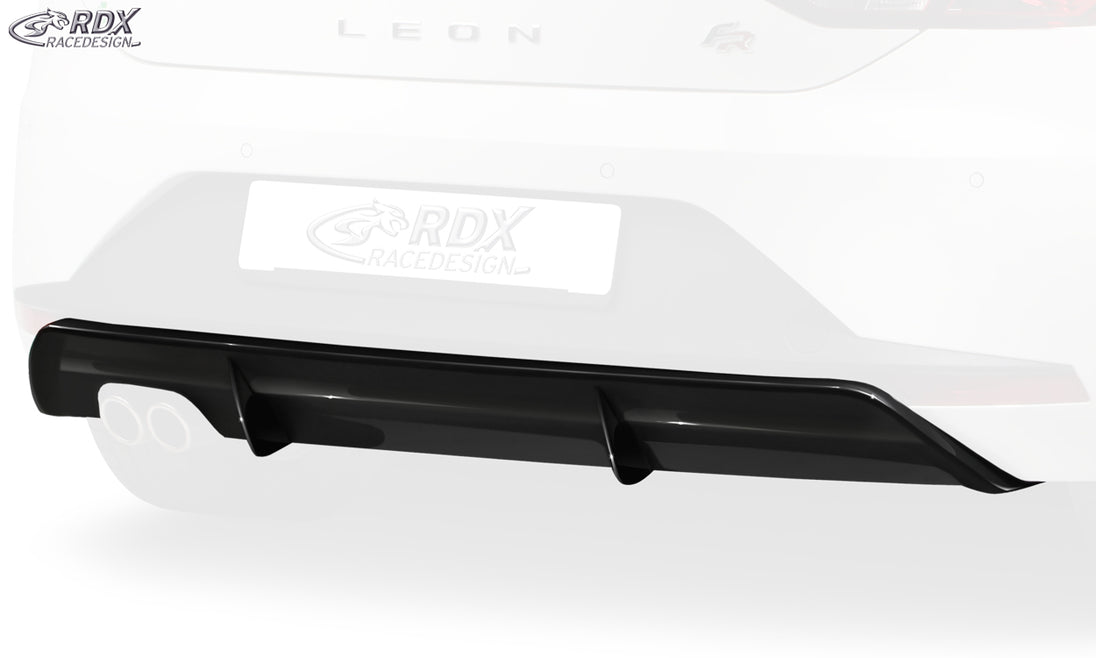 RDX rear bumper extension for the SEAT Leon 5F FR and SC FR (up to 2017, not ST or Cupra) – image 4 of 4
