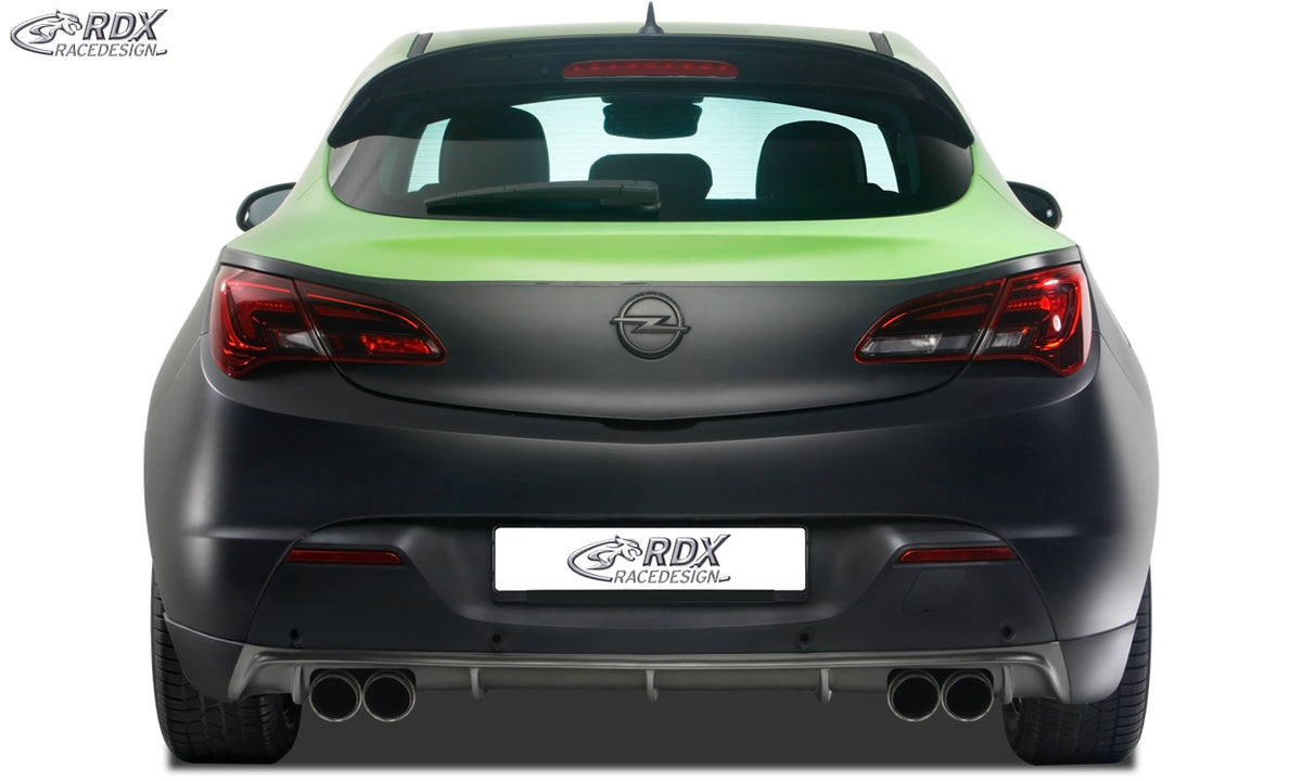 RDX rear bumper extension for the Opel / Vauxhall Astra J GTC (not OPC) – image 4 of 4
