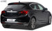 RDX rear bumper extension for the Opel / Vauxhall Astra J 5-door (not Sports Tourer) – image 2 of 4