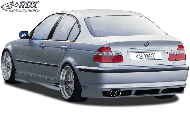 RDX rear bumper extension for the BMW 3 Series E46 Sedan (2002+) – image 1 of 1