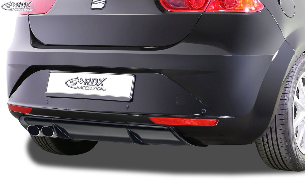 RDX rear bumper extension for the SEAT Leon 1P facelift (2009–2012, not FR or Cupra) – image 1 of 3