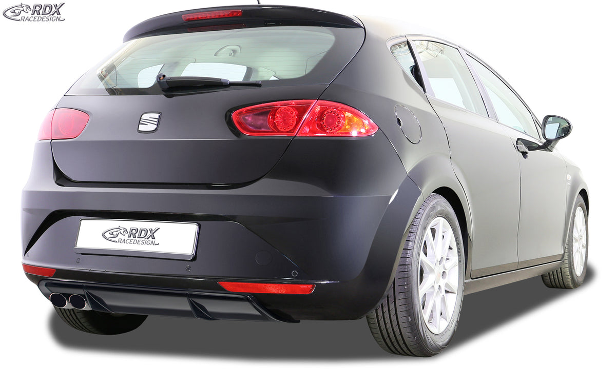RDX rear bumper extension for the SEAT Leon 1P facelift (2009–2012, not FR or Cupra) – image 2 of 3