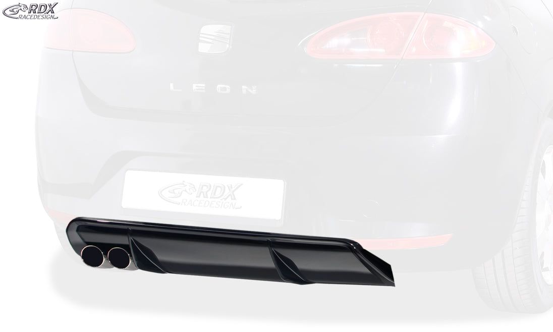 RDX rear bumper extension for the SEAT Leon 1P (2006–2009, not FR or Cupra) – image 3 of 3