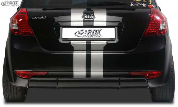 Extensión de paragolpes trasero (difusor) para KIA Ceed tipo ED - RDX