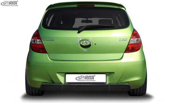 Extensión de paragolpes trasero (difusor) para HYUNDAI i20 (PB / PBT | 2008-2012) - RDX