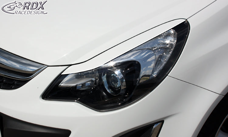 RDX headlight covers for the Opel / Vauxhall Corsa D – image 2 of 2