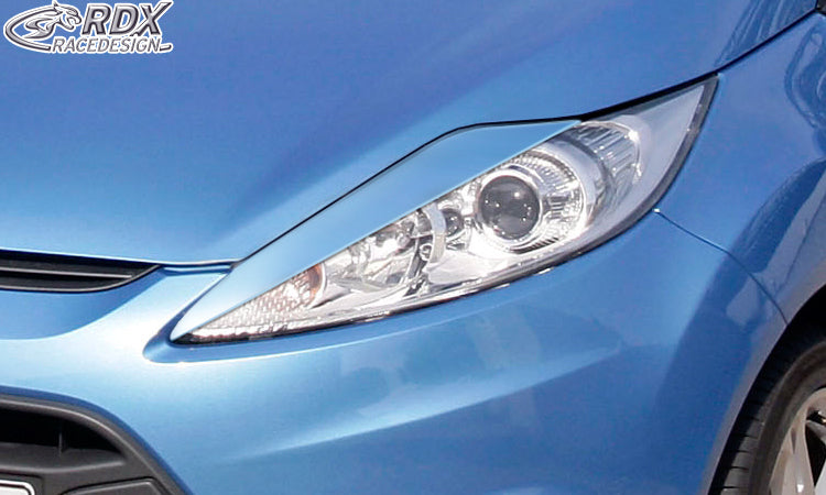 RDX headlight covers for the Ford Fiesta Mk7 JA8 / JR8 (2008–2012) – image 1 of 1