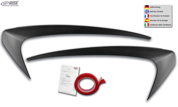 Pestañas de faros para SEAT Mii - RDX