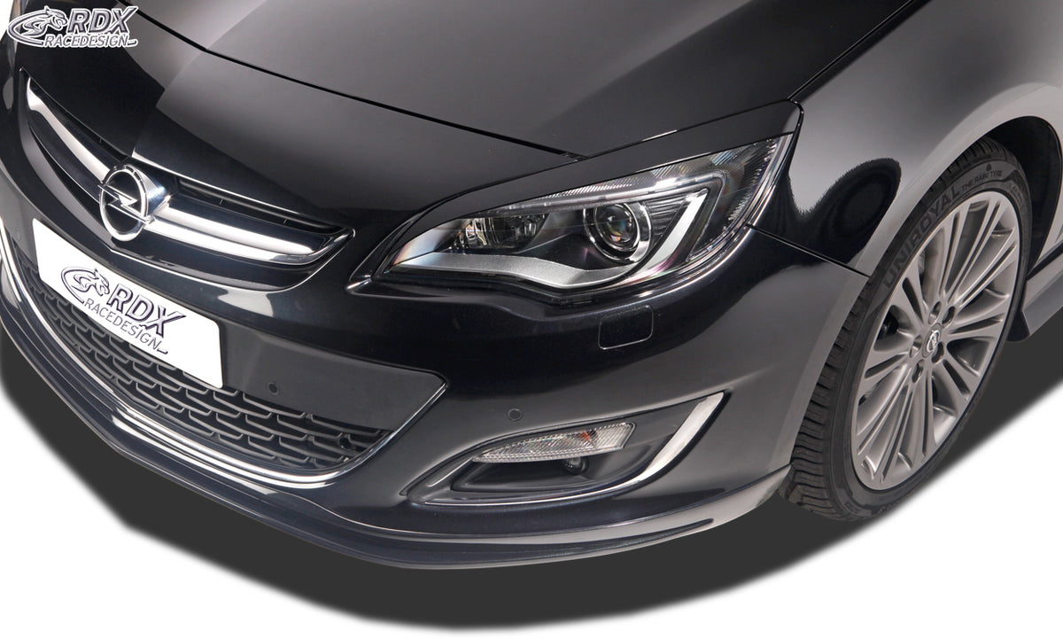 RDX headlight covers for the Opel / Vauxhall Astra J 4-door, 5-door and Sports Tourer – image 1 of 3