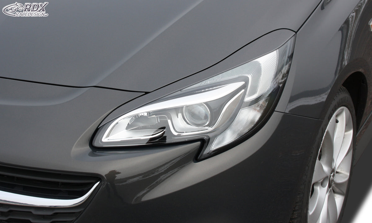 RDX headlight covers for the Opel / Vauxhall Corsa E, 3-door and 5-door – image 2 of 2