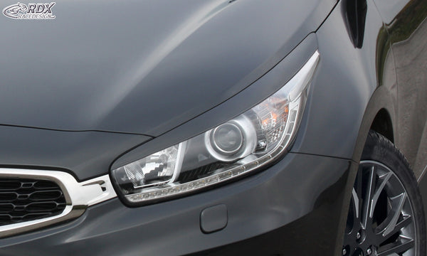Pestañas de faros para KIA Ceed & Pro Ceed tipo JD - RDX