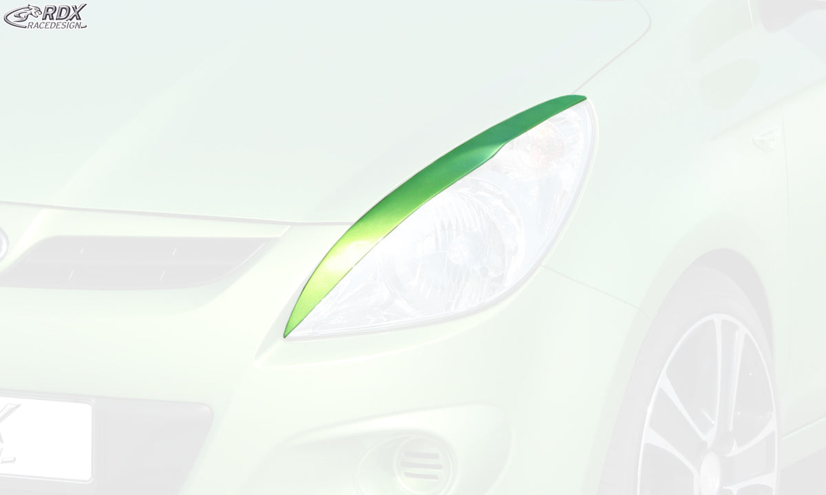 RDX headlight covers for the Hyundai i20 PB / PBT (2008–2012), 3-door and 5-door – image 1 of 3