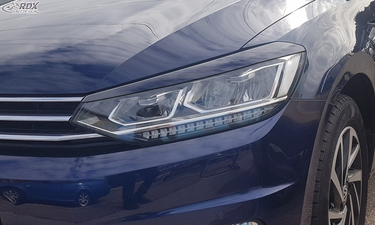 RDX headlight covers for the VW Touran 5T (2015+) with LED headlights – image 2 of 3