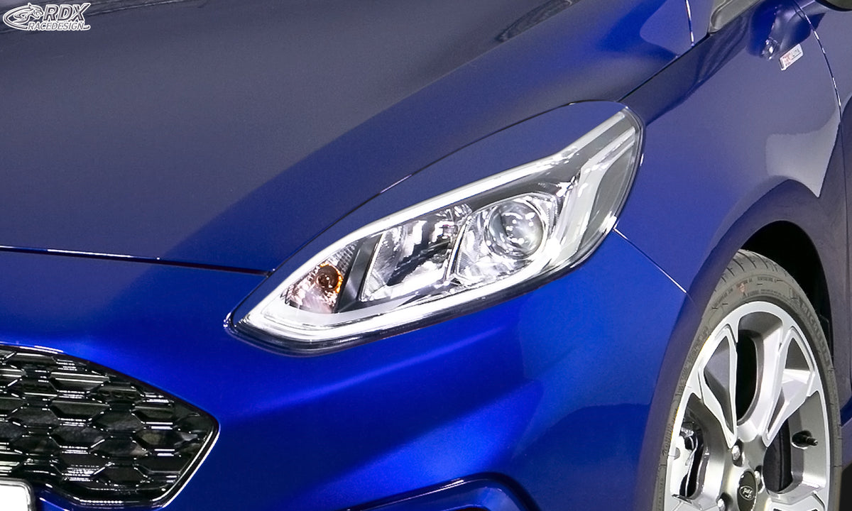 RDX headlight covers for the Ford Fiesta Mk8 JHH (2017–2022) – image 1 of 3