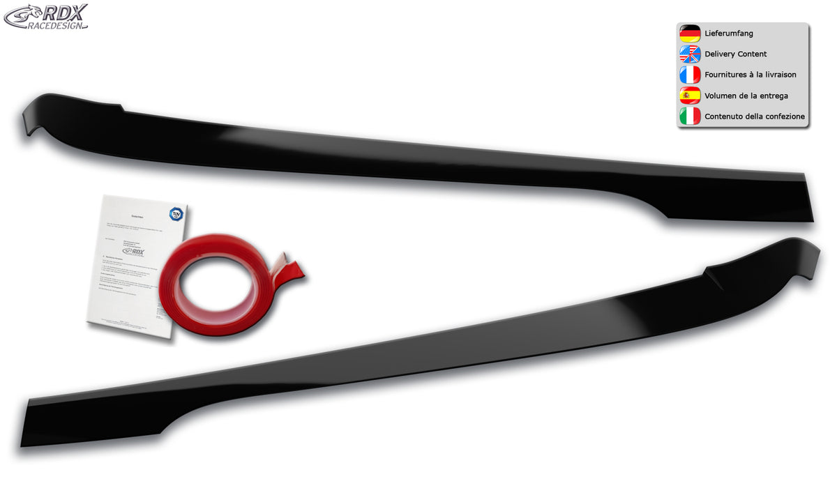 RDX gloss black headlight covers for the BMW 3 Series G20 / G21 – image 1 of 1