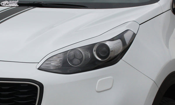 Pestañas de faros para KIA Sportage QL / QLE (2015+) - RDX