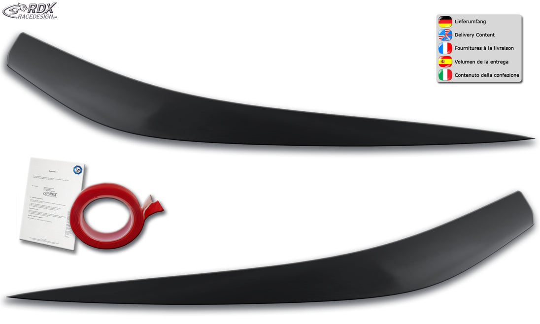 RDX headlight covers for the Kia Ceed and ProCeed CD (2018+), incl. 2021 facelift – image 3 of 3