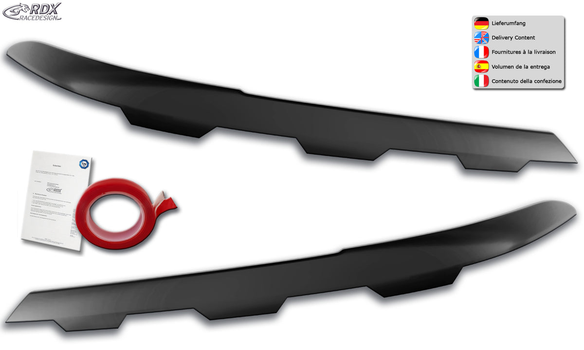 RDX "Jagged" headlight covers for the VW Passat 3G B8 facelift (2019+) – image 3 of 3