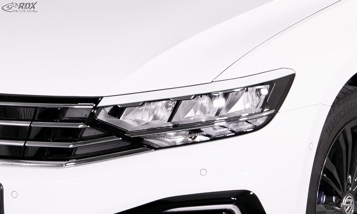 RDX headlight covers for the VW Passat 3G B8 (2014+), incl. 2019 facelift – image 1 of 4