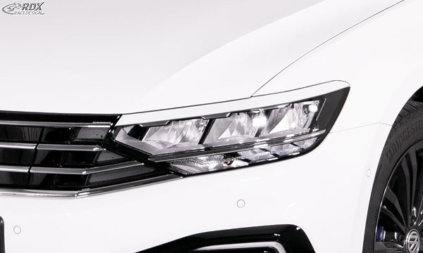 Pestañas de faros para VW Passat 3G B8 (2014-2019 & 2019+) - RDX
