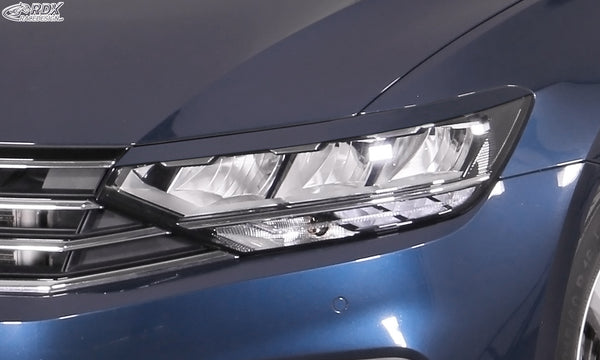 Pestañas de faros para VW Passat 3G B8 (2014-2019 & 2019+) - RDX