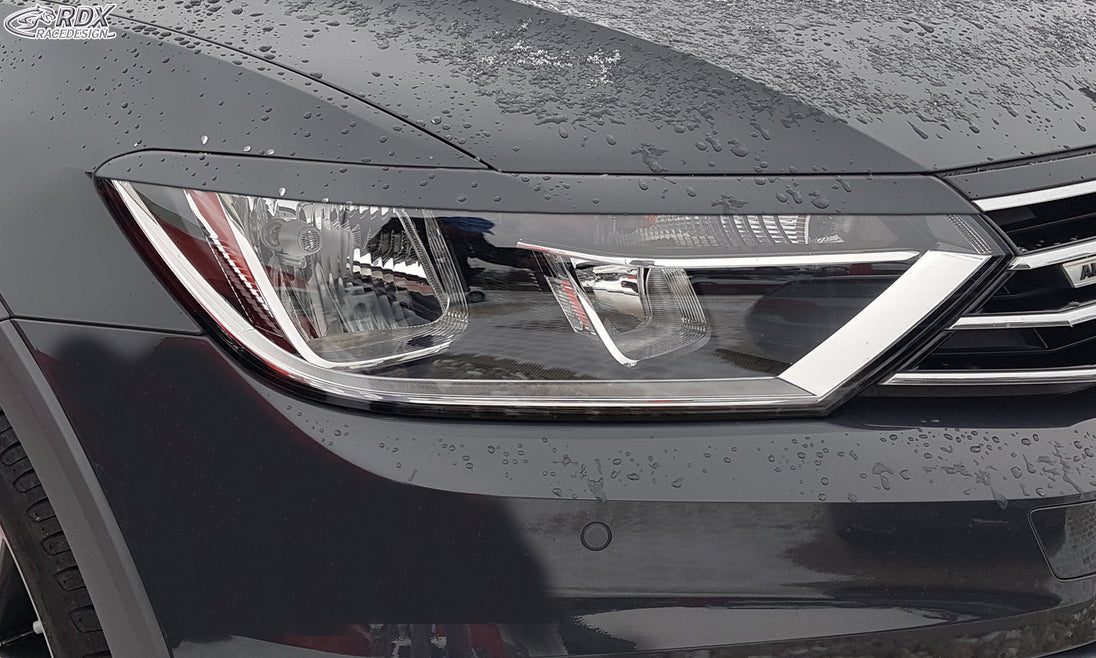 RDX headlight covers for the VW Passat 3G B8 (2014+), incl. 2019 facelift – image 3 of 4