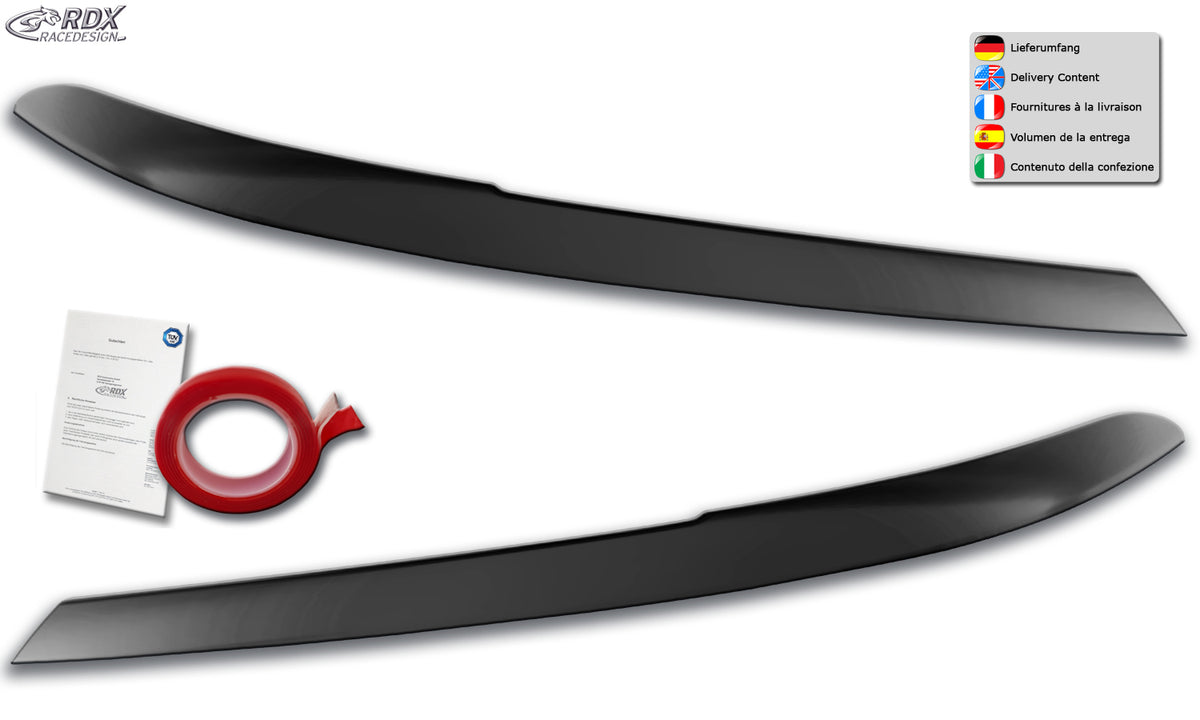 RDX headlight covers for the VW Passat 3G B8 (2014+), incl. 2019 facelift – image 4 of 4