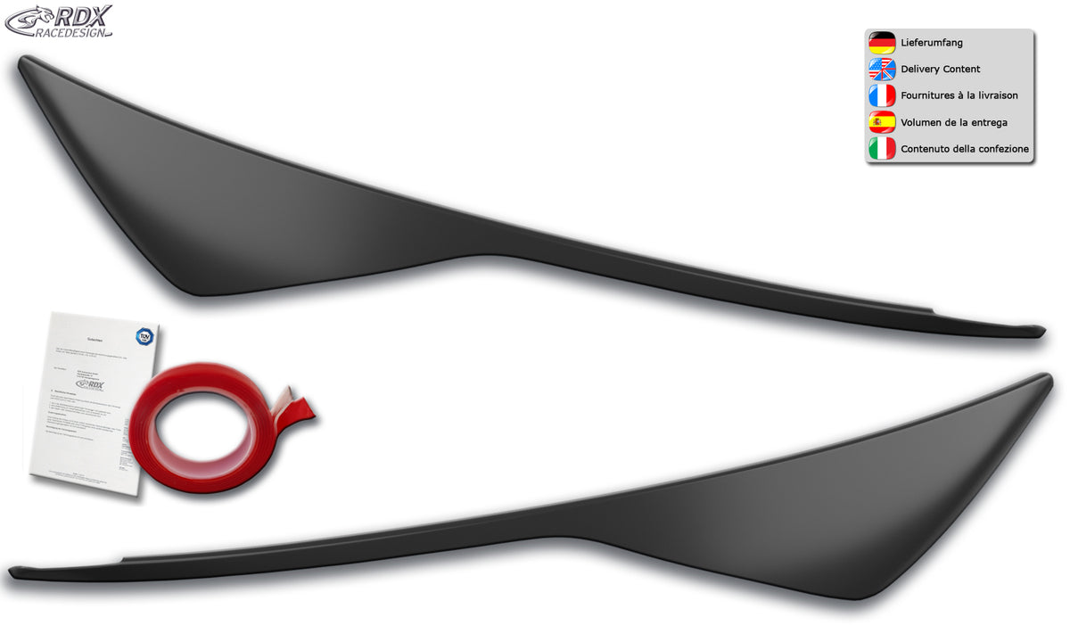RDX headlight covers for the Ford Focus 3 facelift (2015+) – image 3 of 3