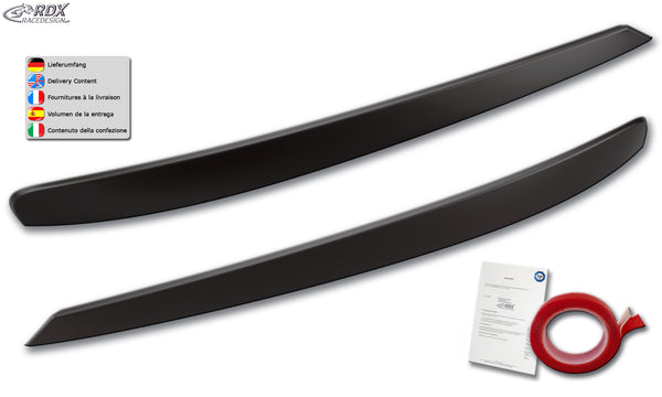 Pestañas de faros para VW Sharan (7N / 2010+) & SEAT Alhambra (7N / 2010+) - RDX