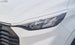 RDX gloss white headlight covers for the Ford Transit Custom and Tourneo Custom (2023+) with halogen headlights – image 2 of 2
