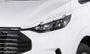 RDX gloss white headlight covers for the Ford Transit Custom and Tourneo Custom (2023+) with LED or LED Matrix headlights – image 2 of 2