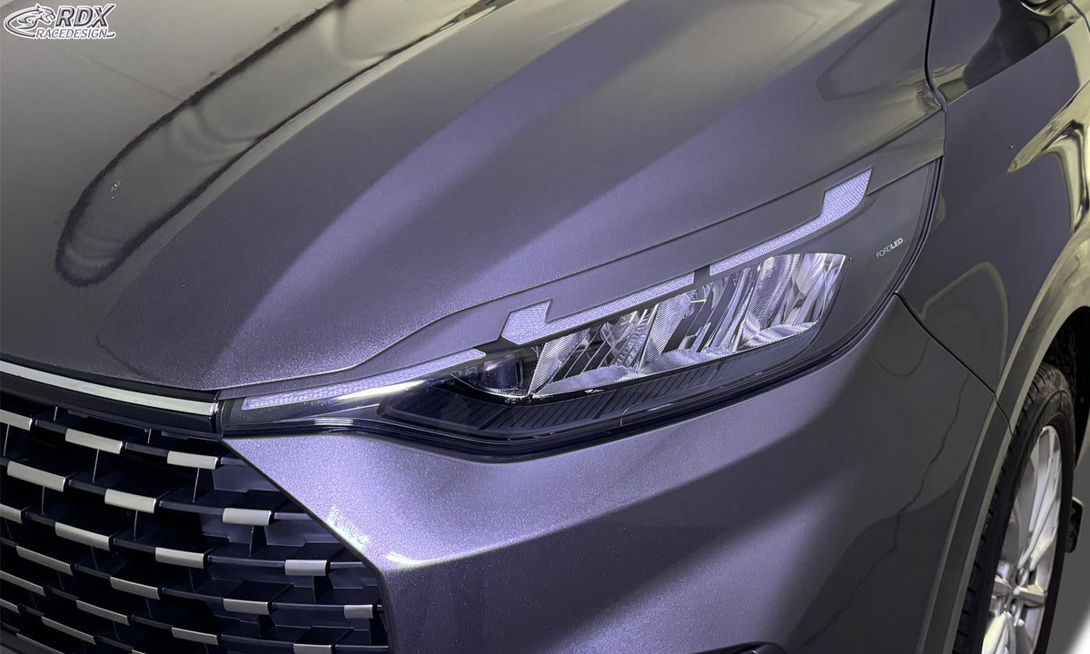 RDX headlight covers for the Ford Transit Custom and Tourneo Custom (2023+) with LED or LED Matrix headlights – image 3 of 4