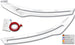 RDX gloss white headlight covers for the Maxus Deliver 9 and eDeliver 9 (2020+) – image 1 of 2