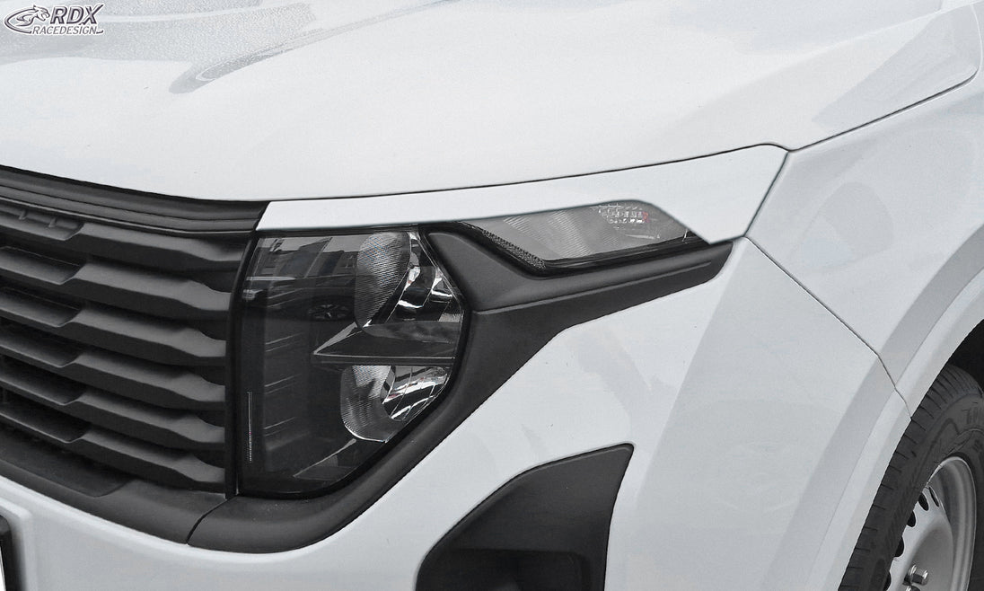 RDX headlight covers for the Ford Transit Courier and Tourneo Courier N1P / N3P (2024+) without LED daytime running lights – image 2 of 3