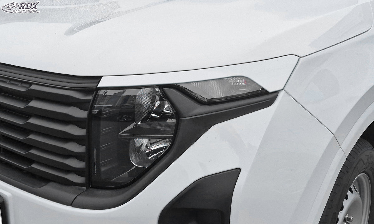 RDX headlight covers for the Ford Transit Courier and Tourneo Courier N1P / N3P (2024+) without LED daytime running lights – image 2 of 3