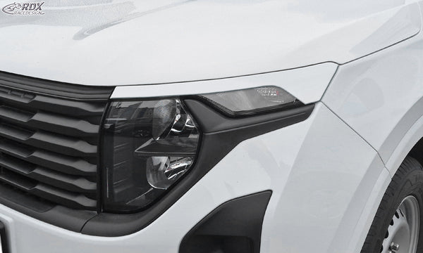 Pestañas de faros para FORD Transit Courier & Tourneo Courier (N1P / N3P | 2024+) sin luz diurna LED - RDX