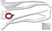 RDX gloss white headlight covers for the Ford Transit Custom and Tourneo Custom (2012–2018) – image 4 of 4