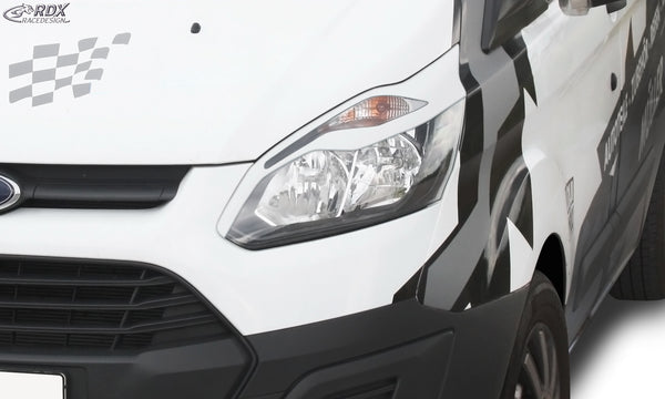 Pestañas de faros para FORD Transit Custom y Tourneo Custom (2012-2018) - RDX