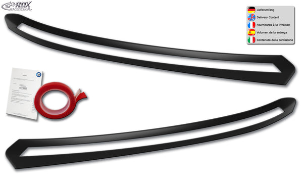 Pestañas de faros para FORD Transit Connect y Tourneo Connect (SK, SKN / 2022-actualidad) - RDX