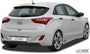 RDX GT4 side skirts for the Hyundai i30 GD (2012+), 3-door, 5-door and Station Wagon – image 3 of 6