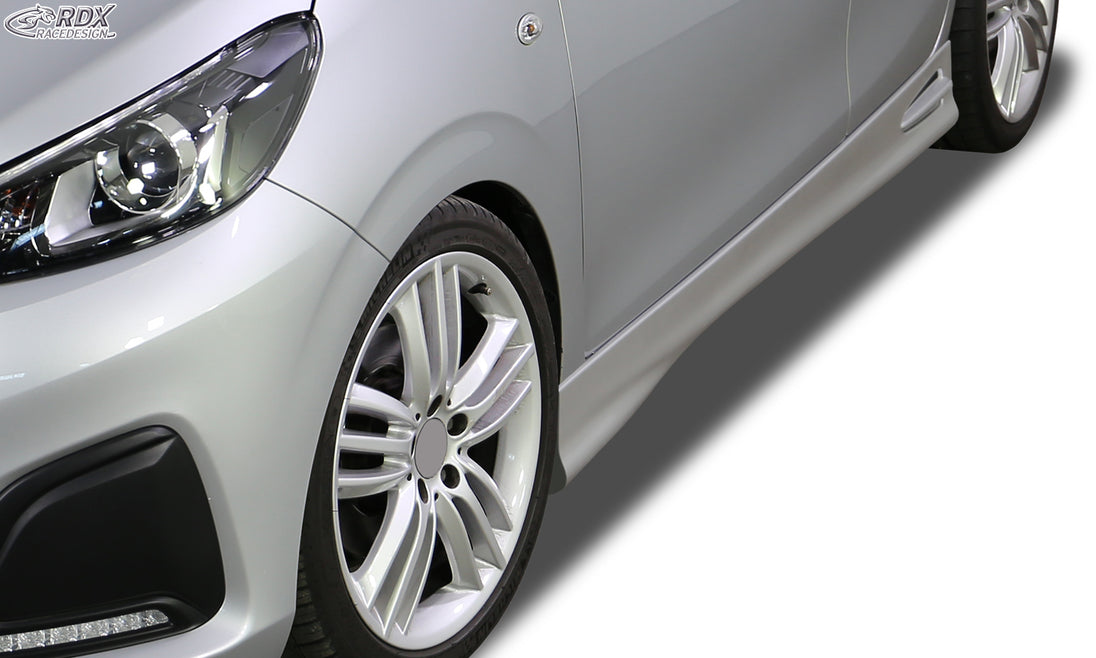 RDX GT4 side skirts for the Peugeot 108, 3-door and 5-door – image 1 of 4