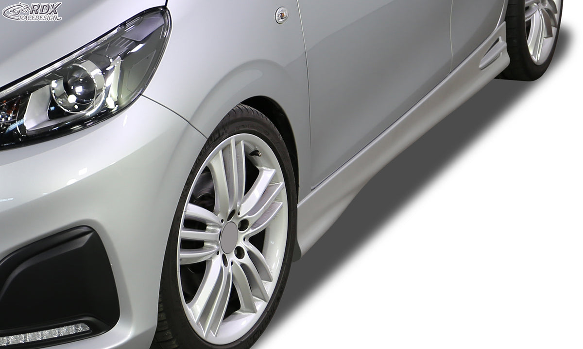 RDX GT4 side skirts for the Peugeot 108, 3-door and 5-door – image 1 of 4