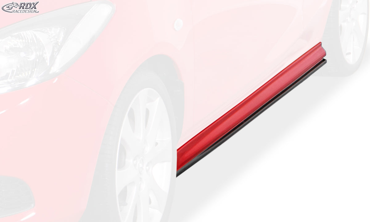 RDX Edition side skirts with lower lip for the Mazda 2 DE (2007–2014) – image 1 of 4