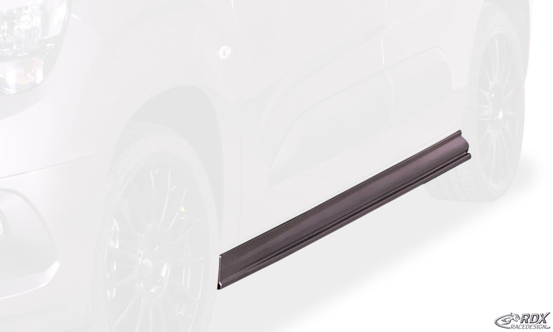RDX Edition side skirts with lower lip for the Opel / Vauxhall Combo Life and Combo Cargo (2018+) – image 1 of 4