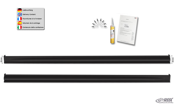 Taloneras para VW Caddy MAXI (SK, SKN / 2020+) "Edition" - RDX