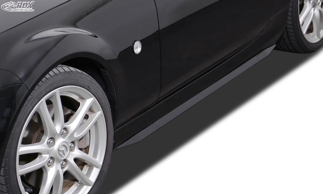 RDX Slim side skirts in gloss black for the Mazda MX-5 NC – image 3 of 4