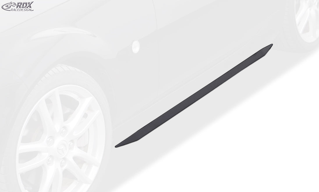 RDX Slim side skirts in gloss black for the Mazda MX-5 NC – image 2 of 4