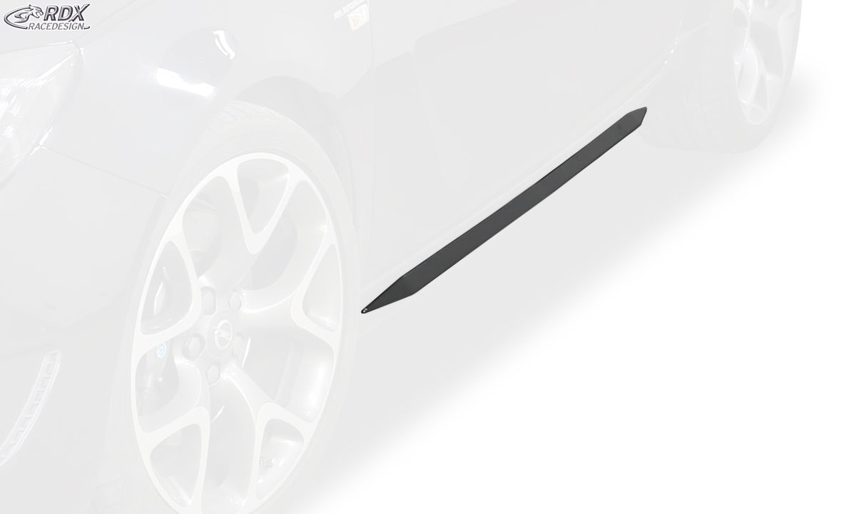 RDX Slim side skirts in gloss black for the Opel / Vauxhall Insignia A (2008–2017), incl. OPC and OPC-Line – image 3 of 3