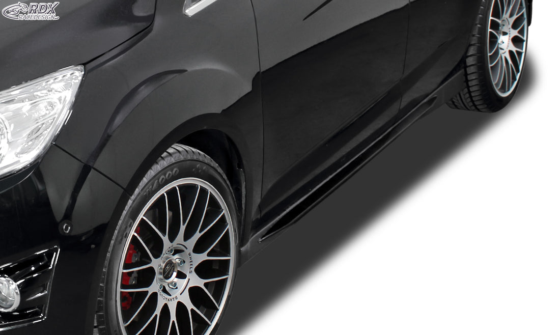 RDX Slim side skirts in gloss black for the Ford C-Max and Grand C-Max, incl. 2015 facelift – image 3 of 3